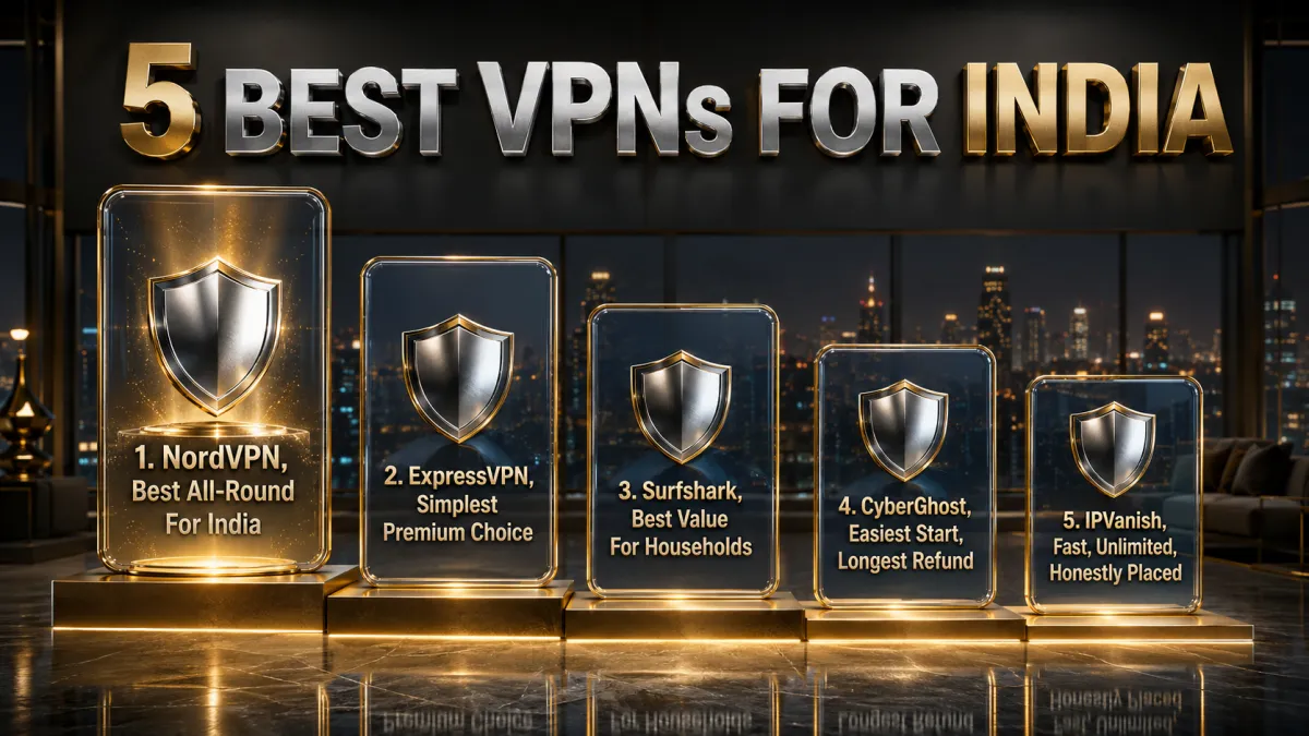 The 5 best VPNs for users in India ranked