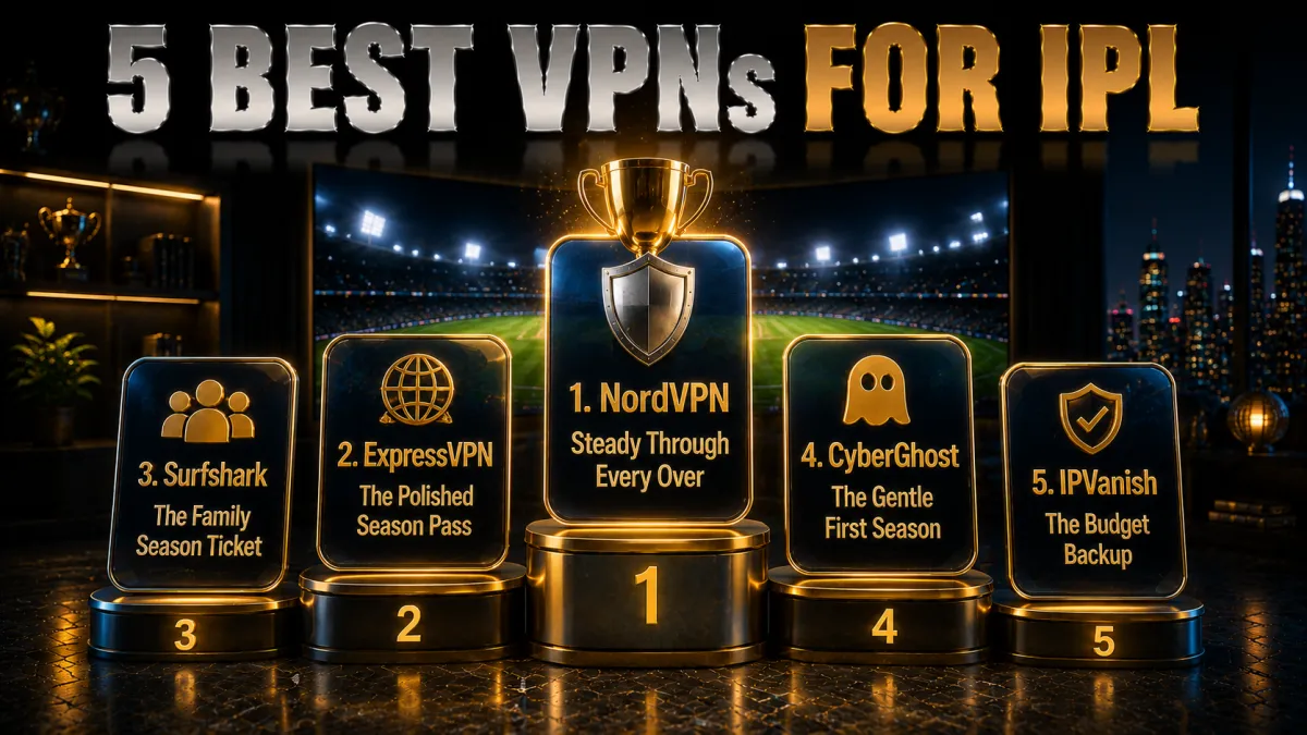 The 5 best VPNs for watching IPL ranked