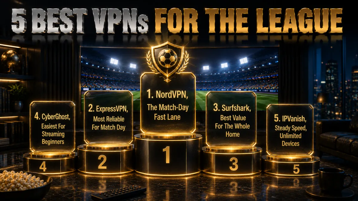 The 5 best VPNs for the Premier League ranked