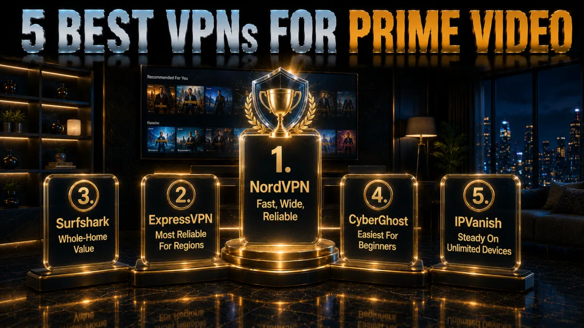 The 5 best VPNs for Amazon Prime Video ranked