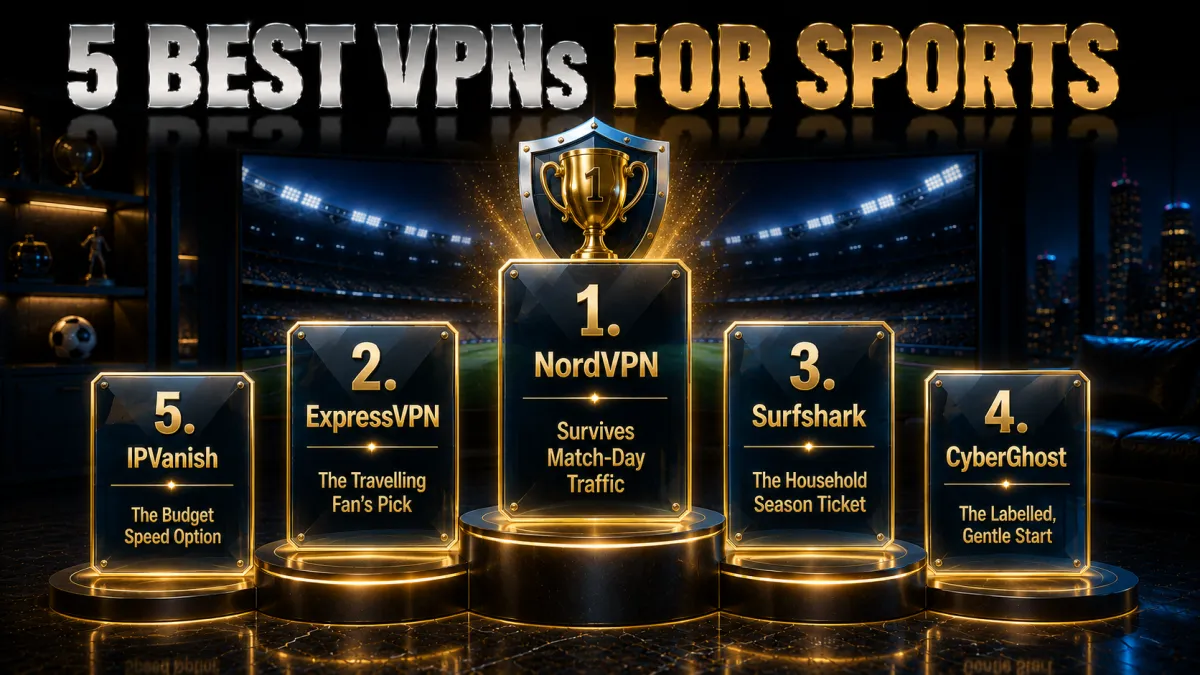 The 5 best VPNs for sports streaming ranked
