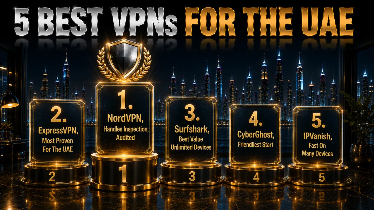 The 5 best VPNs for the UAE ranked
