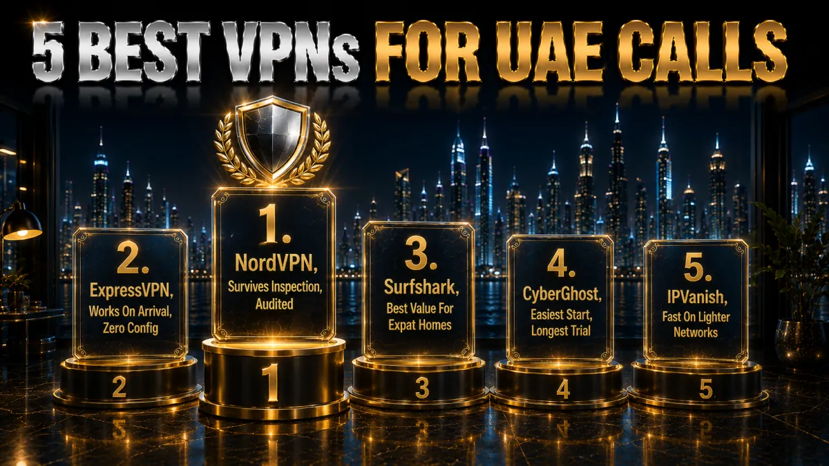 The 5 best VPNs for WhatsApp calls in the UAE ranked