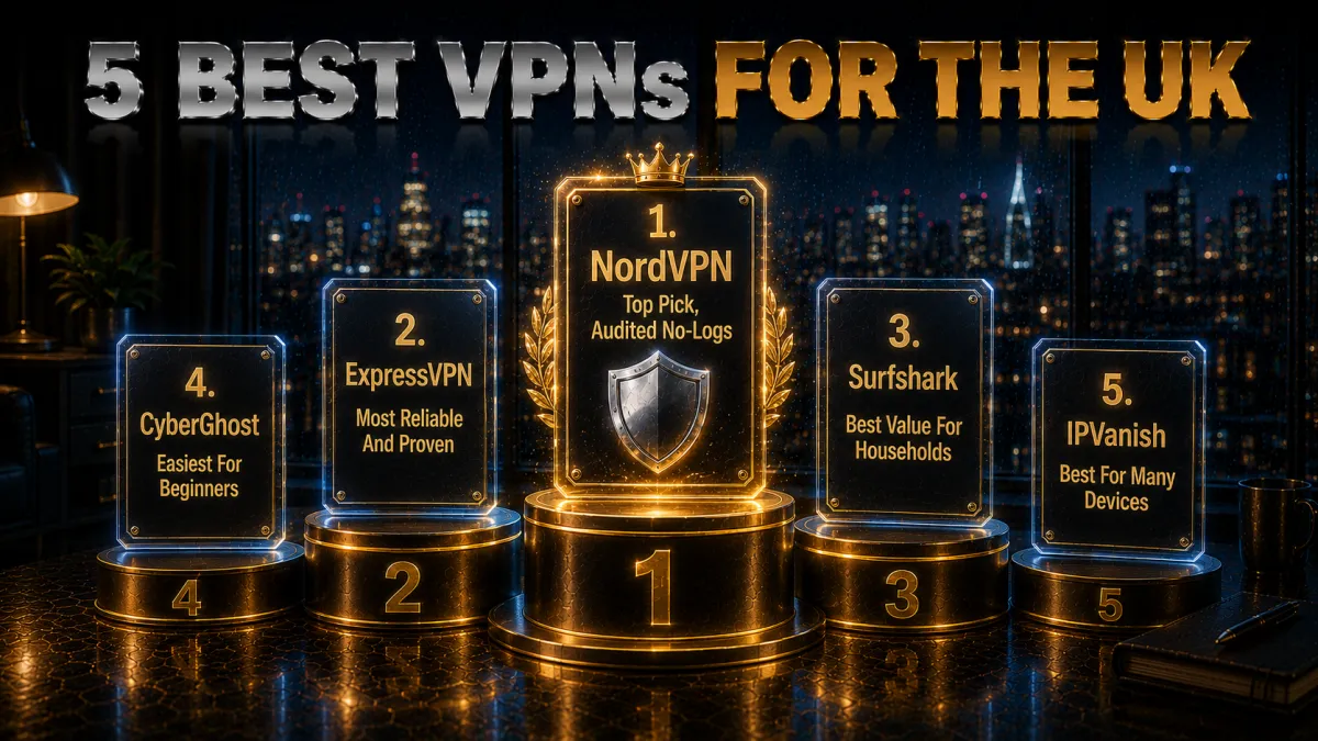 The 5 best VPNs for the UK ranked