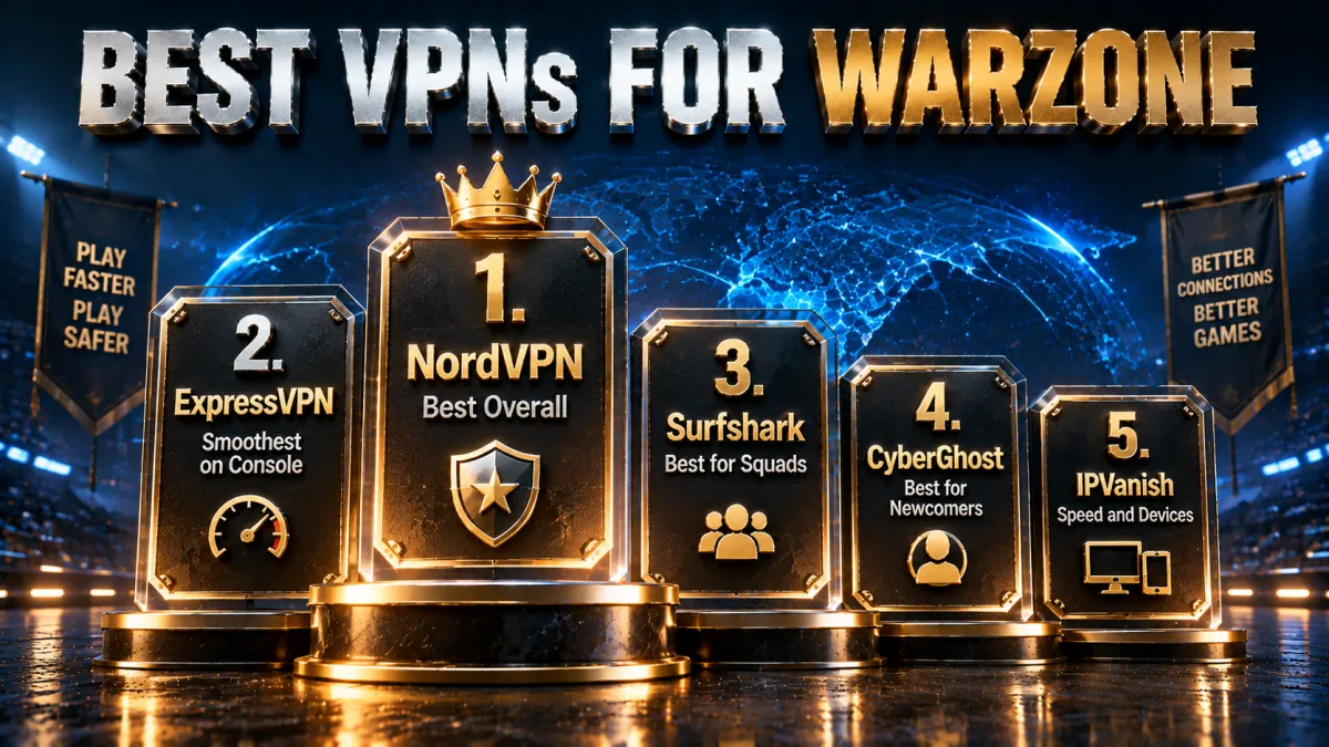 The best VPNs for Warzone ranked and tested