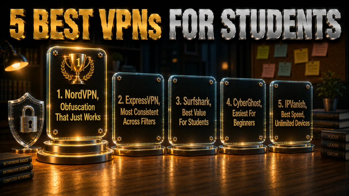 The 5 best VPNs for students ranked