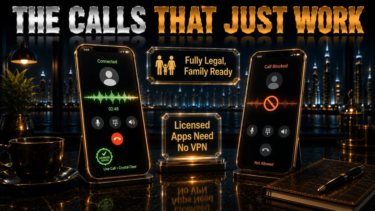 Legal calling alternatives in the UAE: licensed apps need no VPN