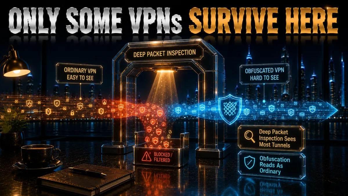 Why only some VPNs work in the UAE: obfuscation reads as ordinary under deep packet inspection
