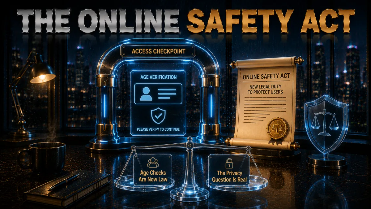 The Online Safety Act: age checks are now law, the privacy question is real