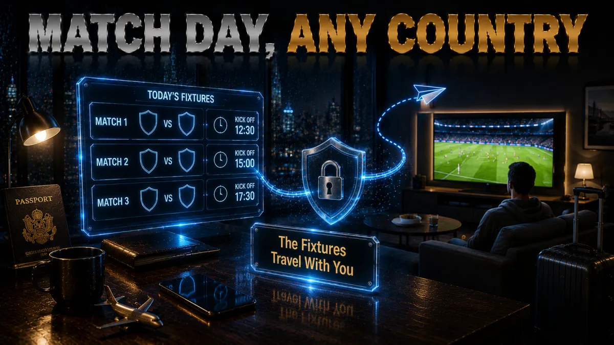 Following Premier League football from abroad: the fixtures travel with you