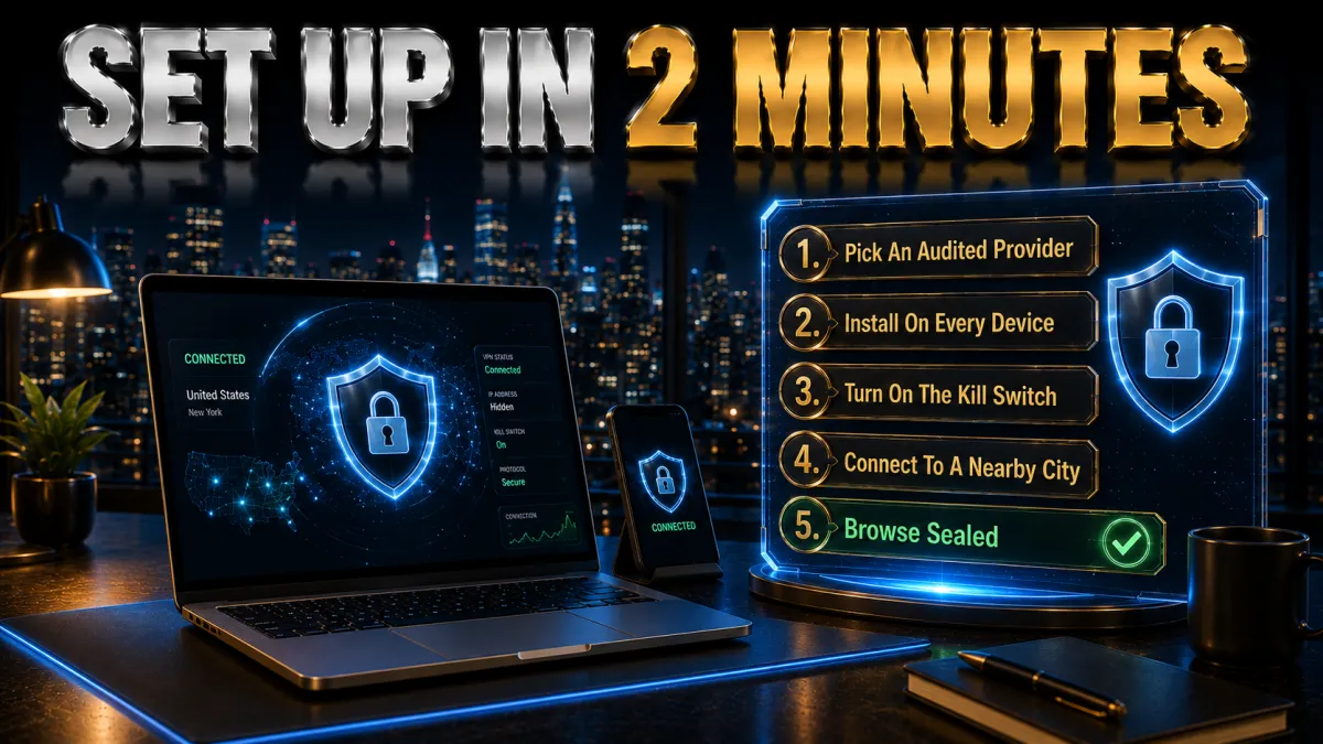 How to set up a VPN in the USA step by step