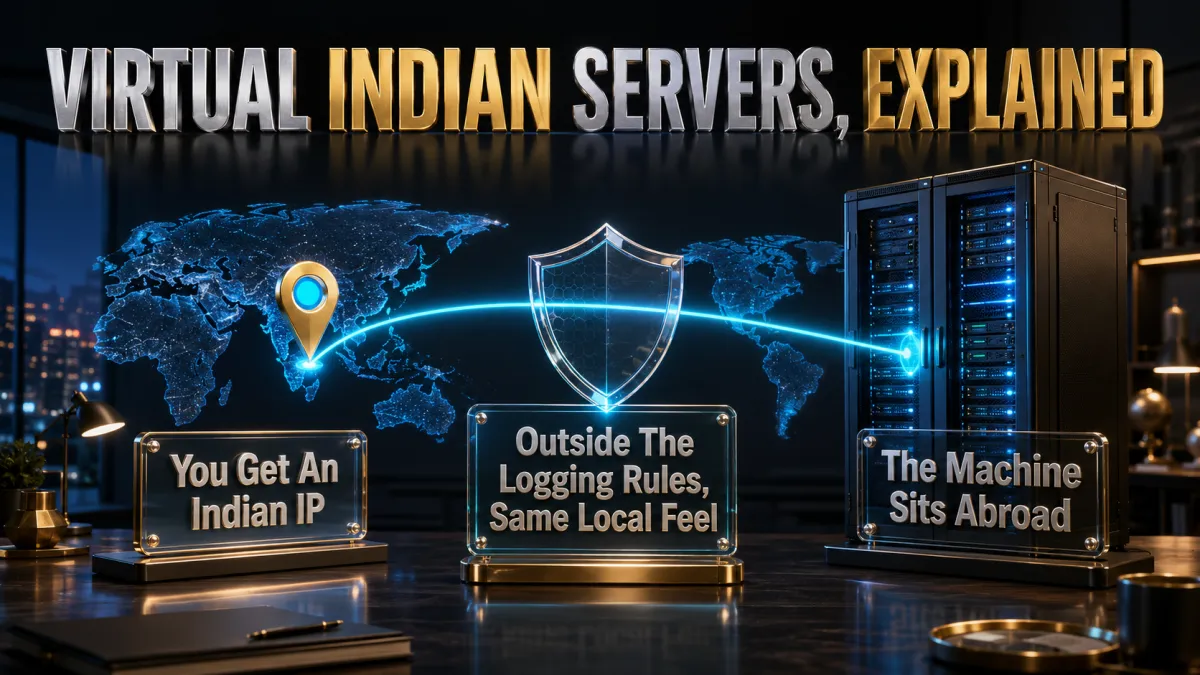 Virtual Indian servers explained: Indian IP, real hardware abroad