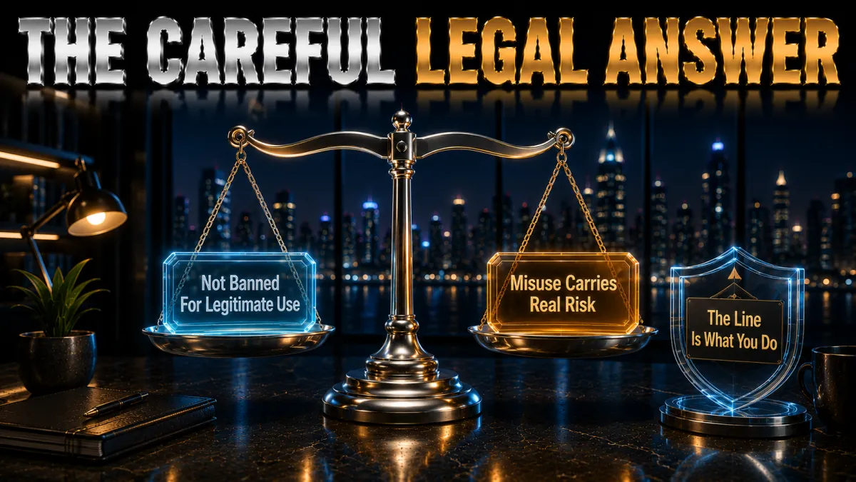 Is a VPN legal in Kuwait: not banned for legitimate use, misuse carries real risk