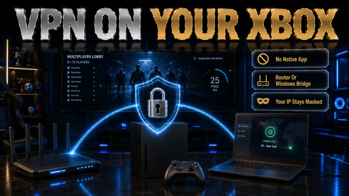 How to use a VPN on Xbox: no native app, router or Windows bridge