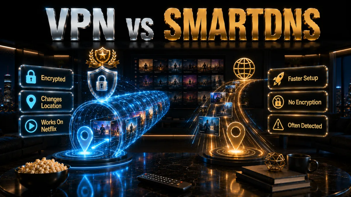 VPN vs SmartDNS for Netflix India: which one wins