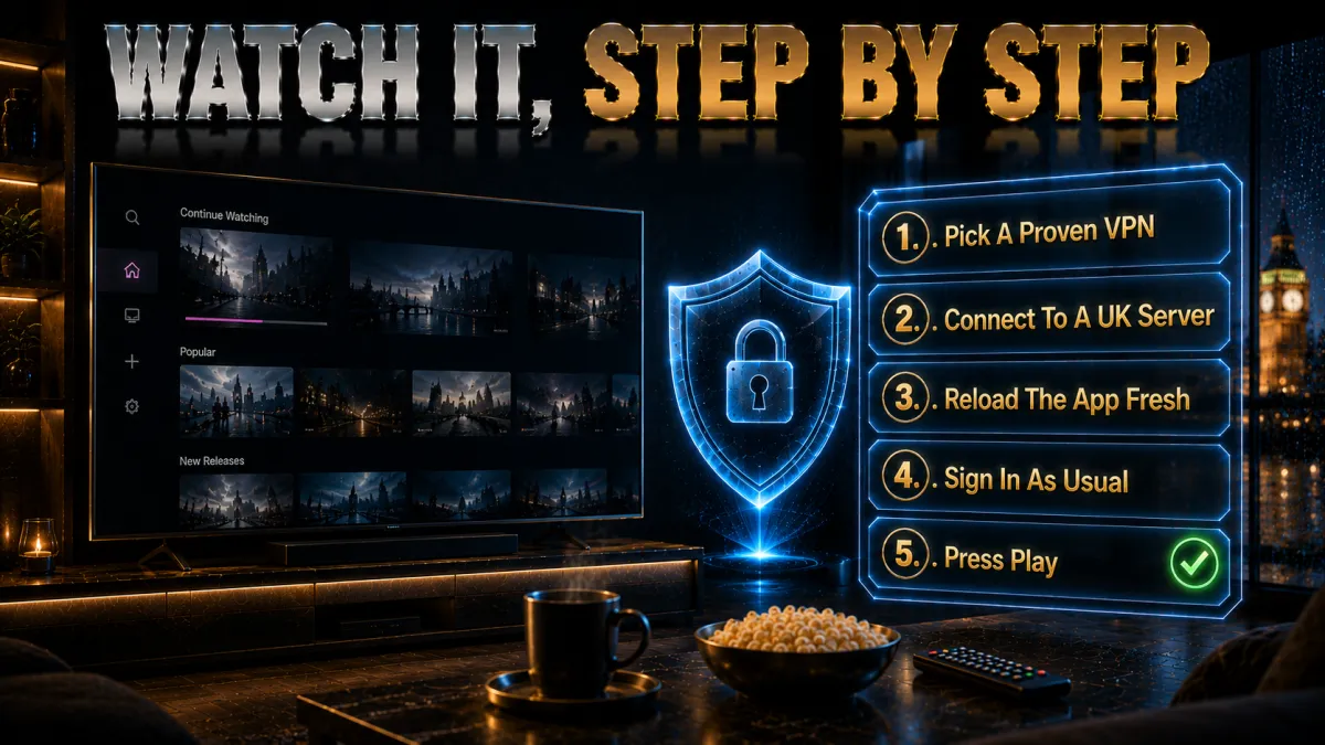 How to watch BBC iPlayer with a VPN step by step