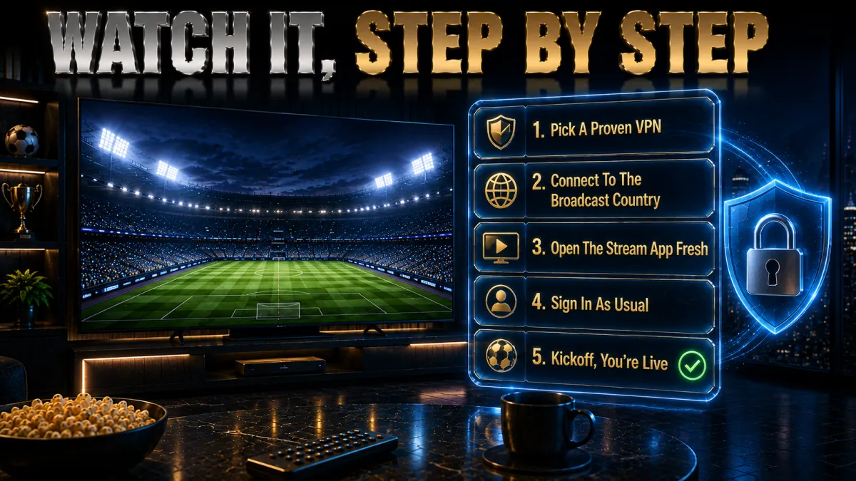 How to watch the Premier League with a VPN step by step