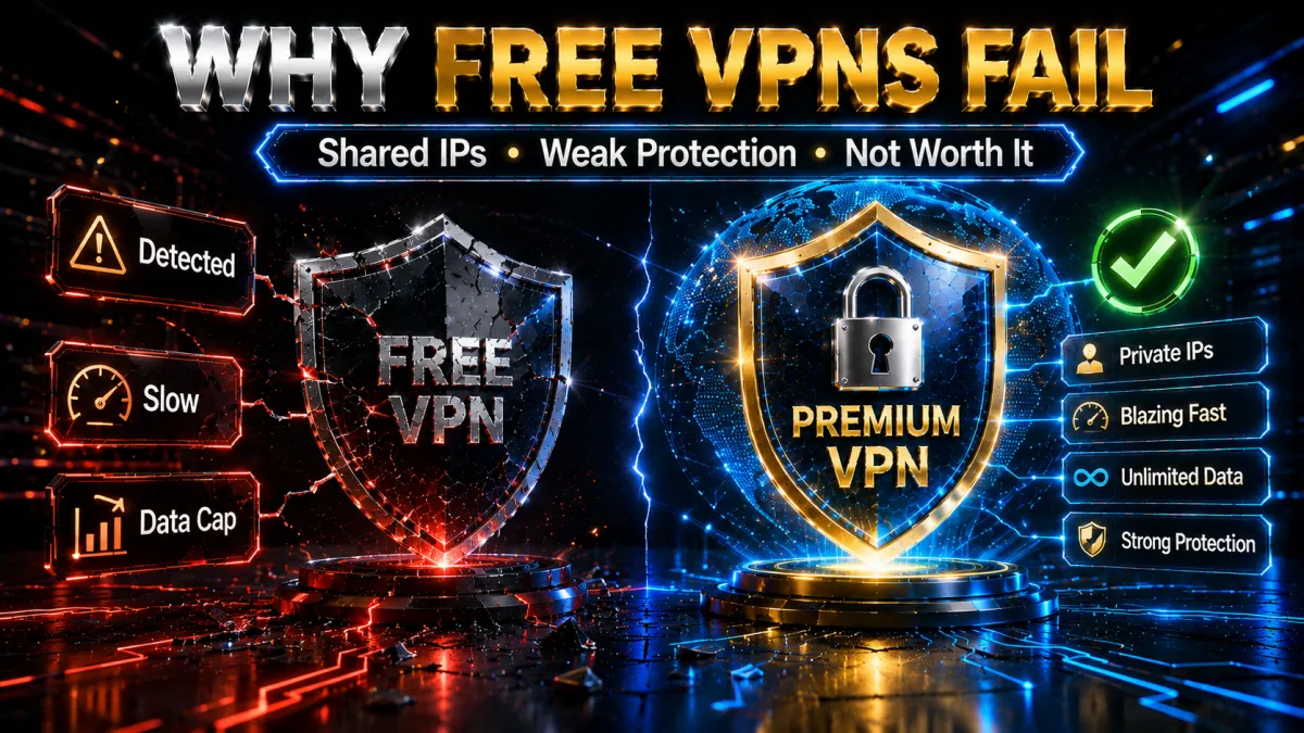 Why free VPNs fail to fix PUBG bans