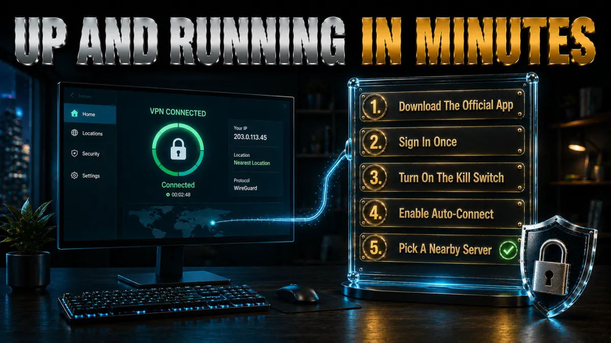Installing and setting up a VPN on Windows in five steps