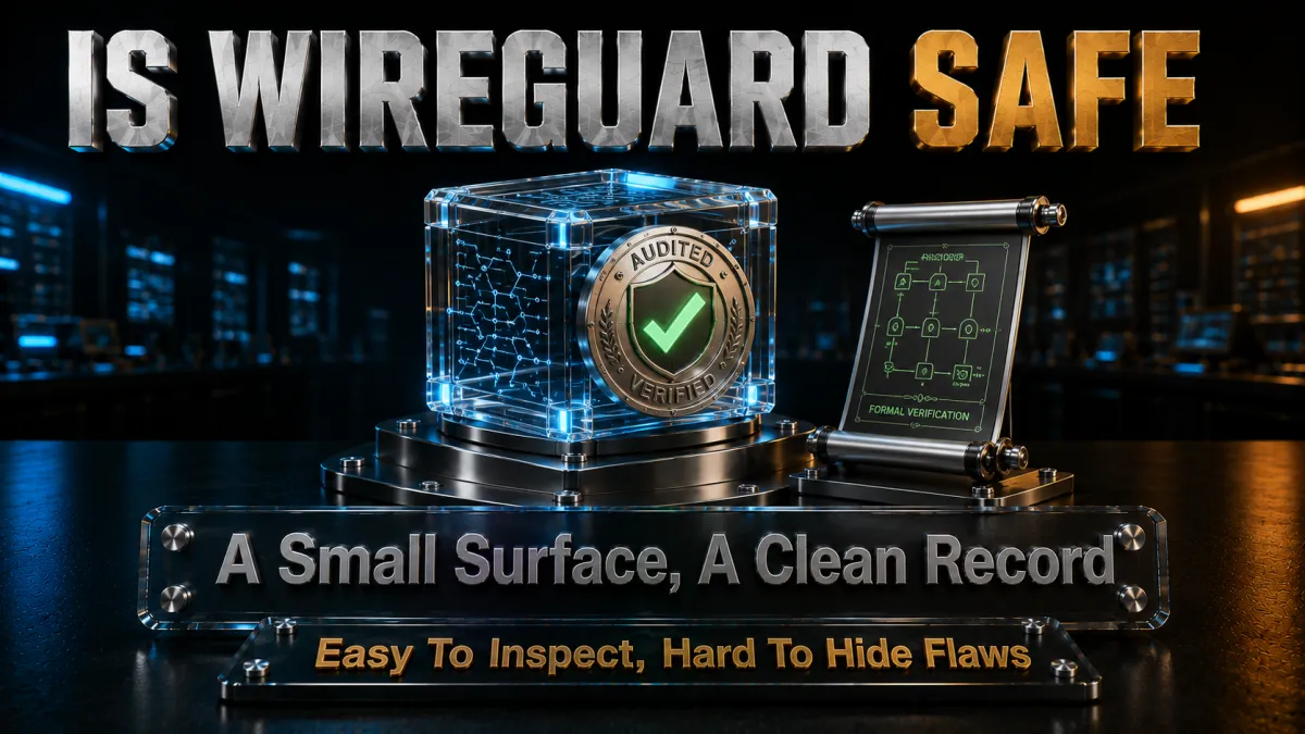 Is WireGuard safe: a small auditable code surface with a clean security record