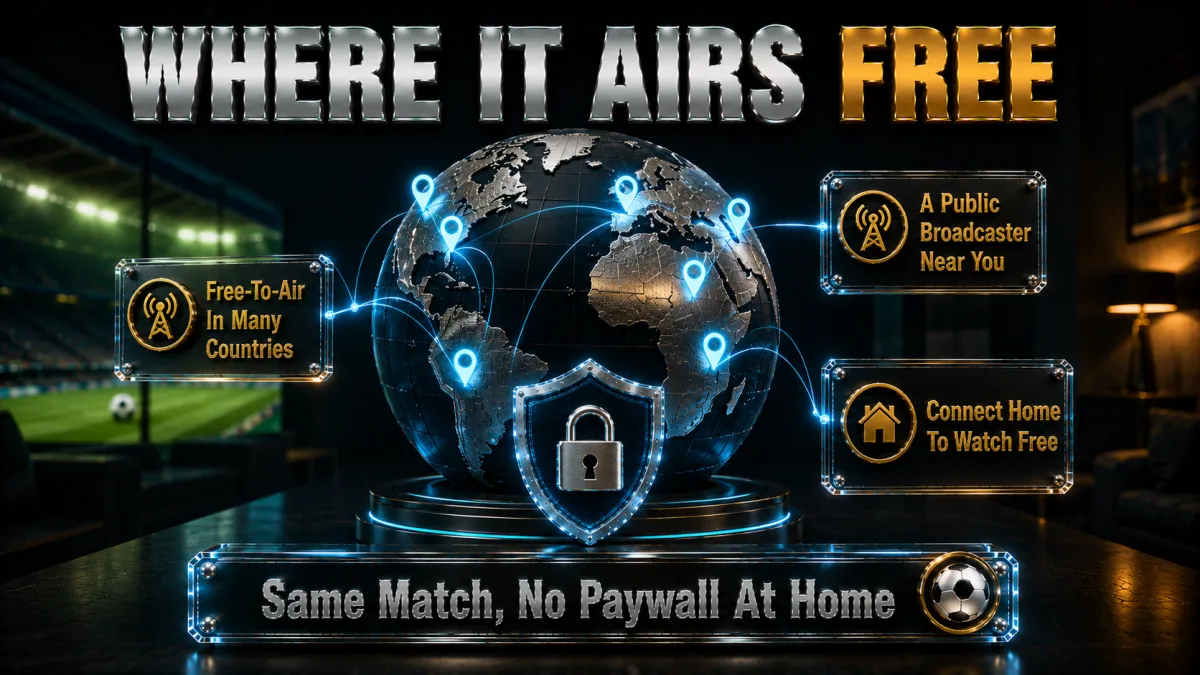 Where the World Cup airs free: many countries have a free-to-air public broadcaster